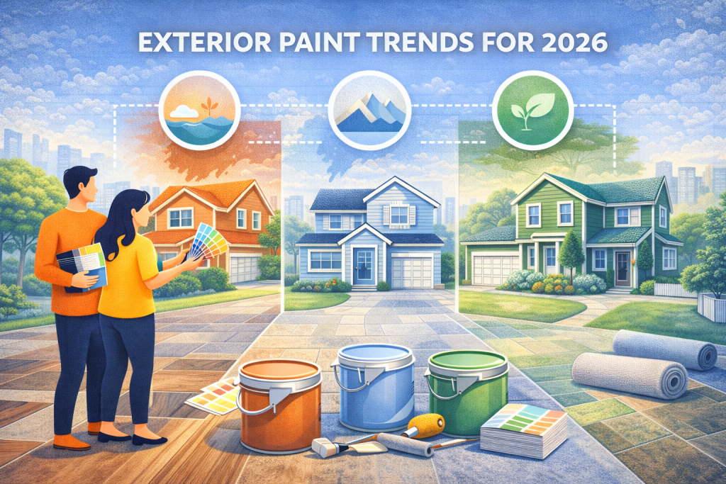 Exterior Paint Trends for 2026